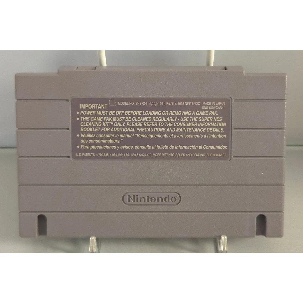 Vegas Stakes - SNES Super Nintendo - Authentic Stamp - Tested & Working